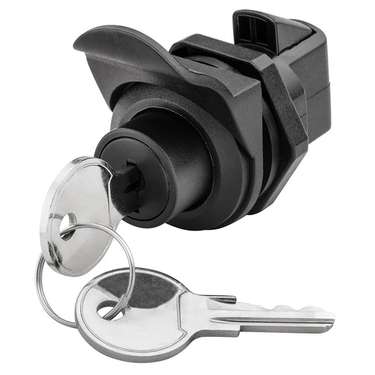 Whitecap S-0232C Locking Push Button Latch – Secure and Convenient for Doors, Hatches, and Electronic Enclosures