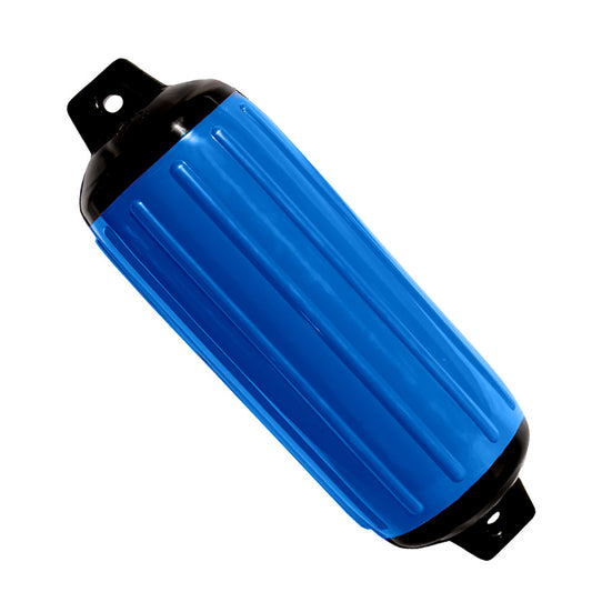 Taylor Made Super Gard 8.5 x 26 Inch Inflatable Vinyl Fender - Blue for Marine Protection