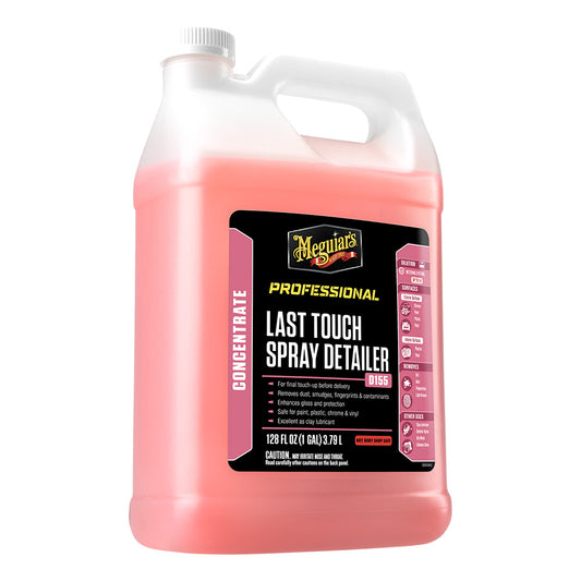 Meguiar's Detailer Last Touch Spray Detailer - 1 Gallon for Final Car Touch-Ups and Enhanced Gloss