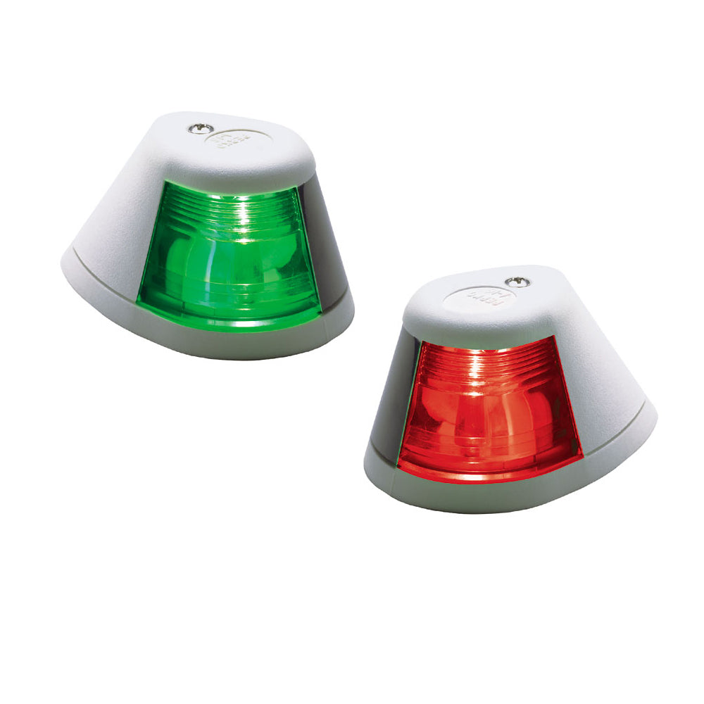 Perko 0253W00DP1 12V White Side Lights, Pair, Horizontal Mount