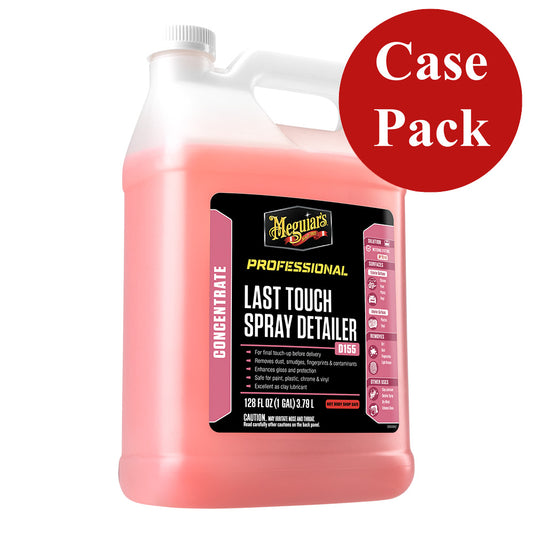 Meguiar's Detailer Last Touch Spray Detailer - 1-Gallon (Case of 4) for Final Car Touch-Ups and Glazing