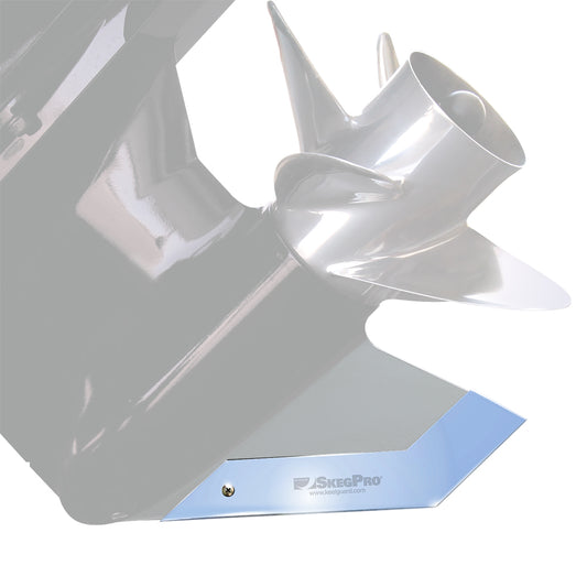 Megaware SkegPro 02663 Stainless Steel Skeg Protector for Mercury, Yamaha, Evinrude/Johnson Outboards