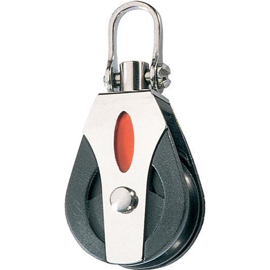 Ronstan Series 30 Utility Ball Bearing Block, Single Swivel Shackle Head RF30100