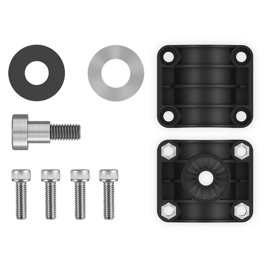 Garmin Trolling Motor Shaft Mount for Panoptix LVS32 - Adjustable Transducer Bracket for Minn Kota & MotorGuide Motors