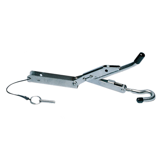 C. Sherman Johnson Single-Hook Anchor Chain Tensioner for 3/8" Chain – Secure and Adjustable Bow Roller Fitting