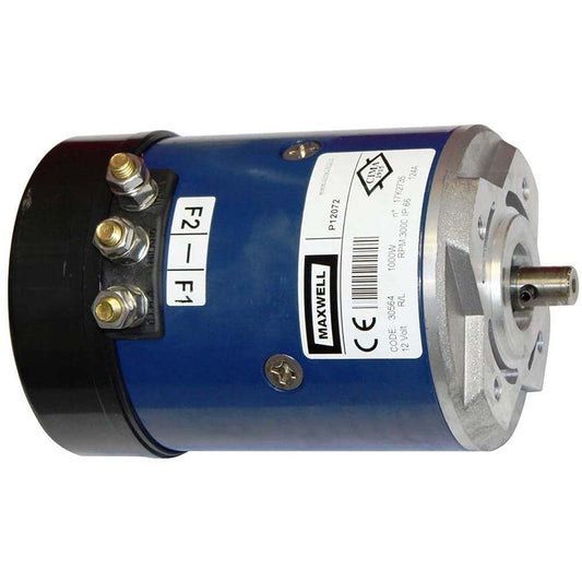 Maxwell 12V 1000W Windlass Motor – Replacement for Maxwell P11112, CIMA Series-Wound, 4-Hole Flange, Marine and Boat Applications