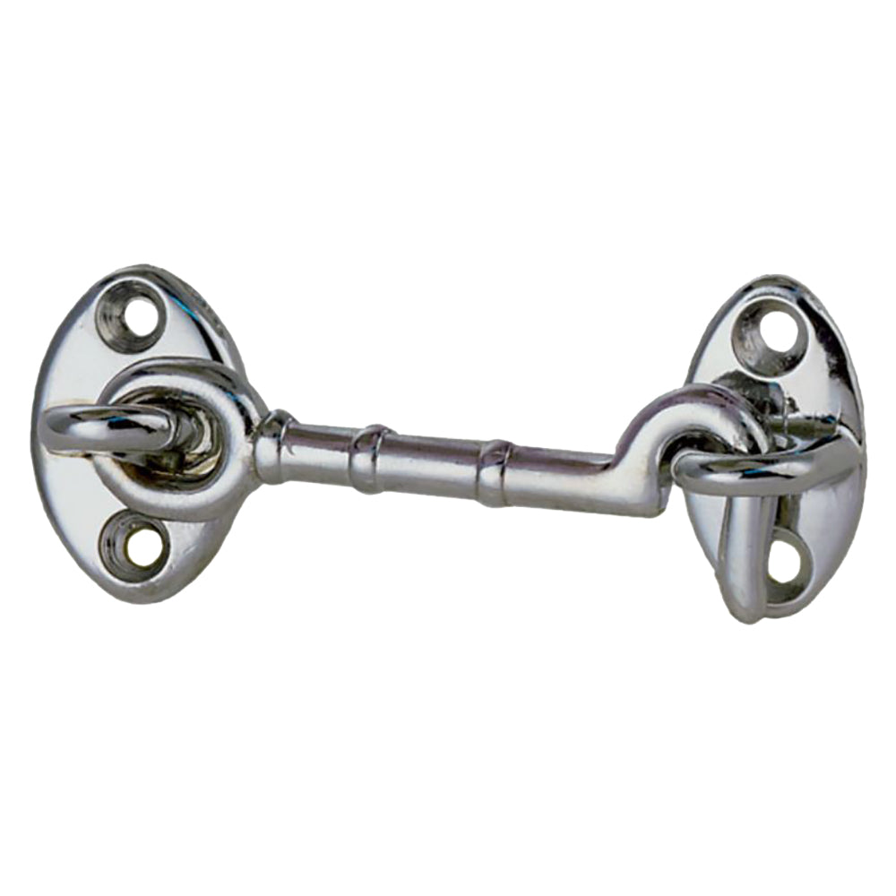 Perko 0956DP4CHR Chrome-Plated Cast Bronze Cabin Door Hook, 3-Inch