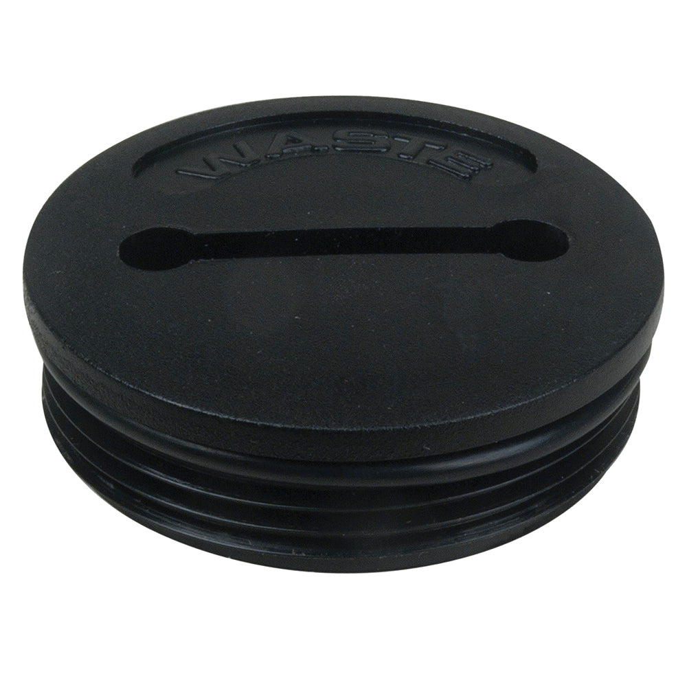 Perko 1269DP099A Spare Waste Cap with O-Ring, Black Polymer