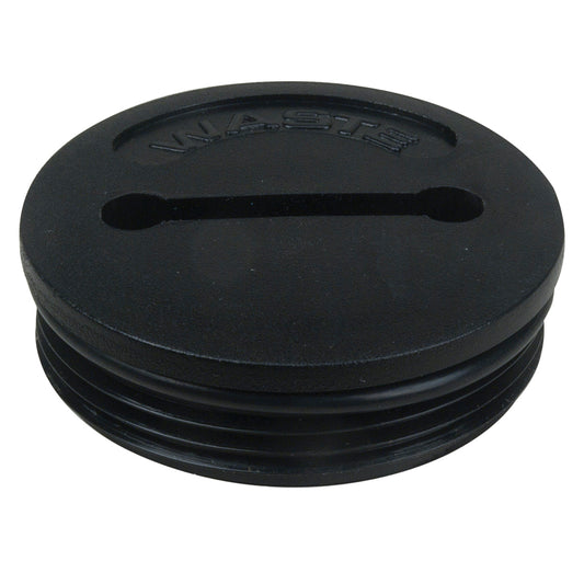 Perko 1269DP099A Spare Waste Cap with O-Ring, Black Polymer
