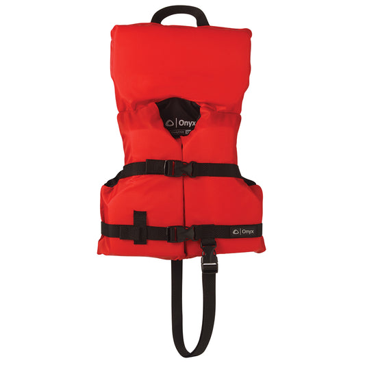 Onyx Outdoor Nylon Infant/Child Life Jacket with Pop-up Pillow and Adjustable Fit