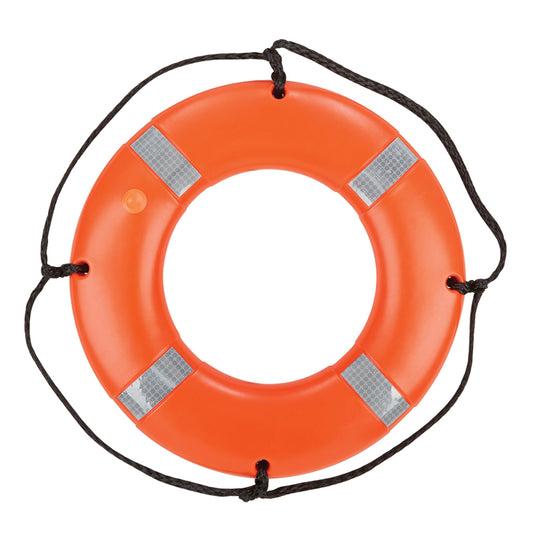 Kent Sporting Goods 24-Inch Orange Ring Buoy - Coast Guard Approved Marine Safety Device
