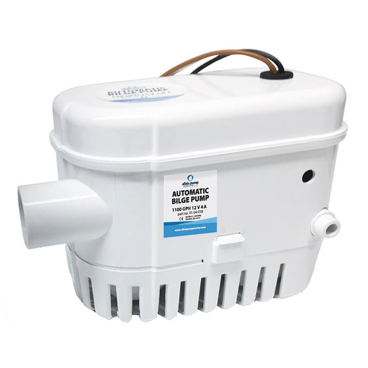 Albin Group Automatic Bilge Pump 1100 GPH - 24V for Pleasure Boats, Model 01-04-019