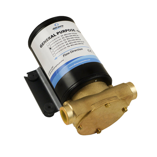 Albin Group Marine General Purpose Pump FIP F3 (9 GPM) - 12V | Versatile Water, Oil, and Chemical Pump