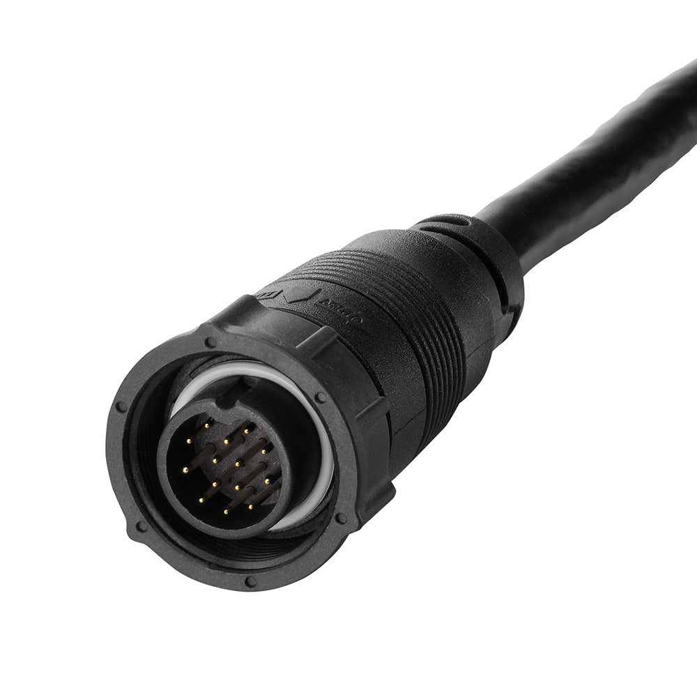 Humminbird XM-14-HW-MDI-T MEGA DI+ Dual Spectrum CHIRP Transom Mount Transducer with Temperature for SOLIX MEGA DI