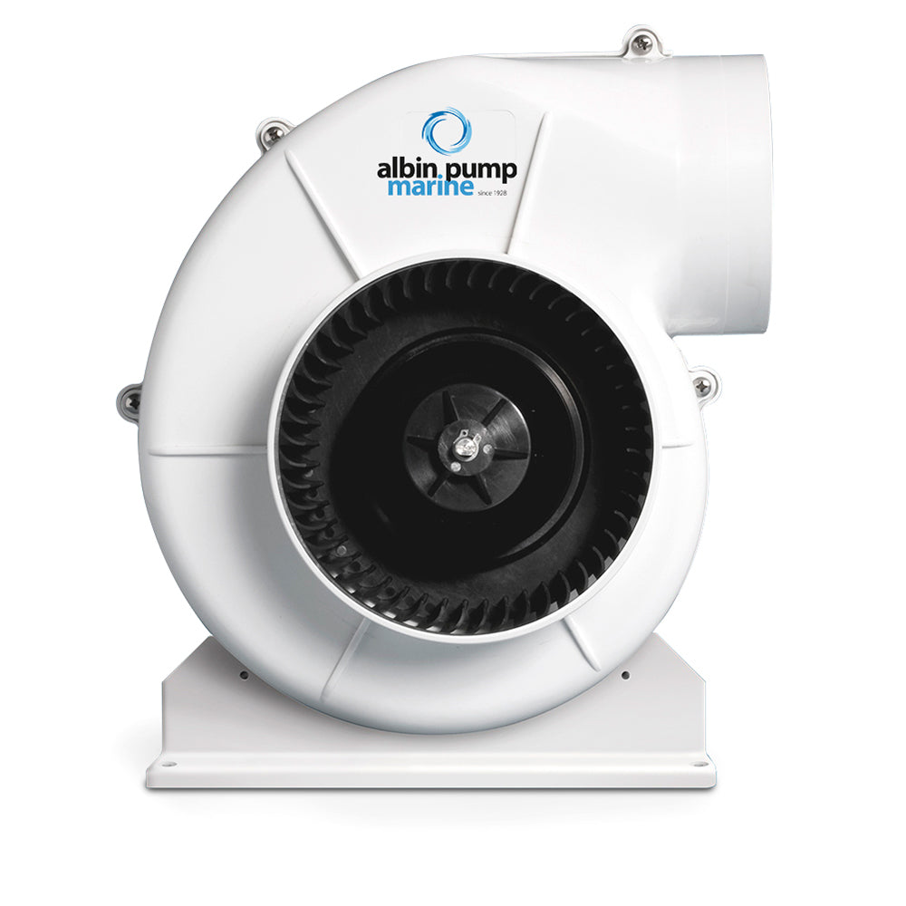 Albin Group Marine Air Blower 750 Flex - 12V High-Performance Radial Ventilation Fan
