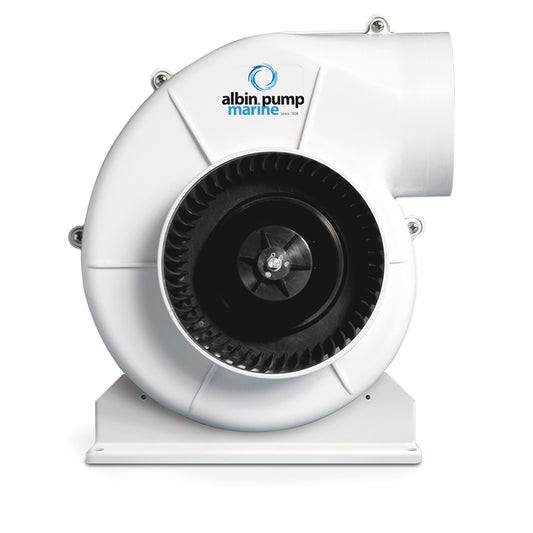 Albin Group Marine Air Blower 750 Flex - 12V High-Performance Radial Ventilation Fan