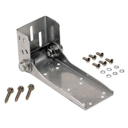 Humminbird MHX-HW Mega Imaging Metal Transom Mount Bracket - Adjustable Transducer Mount for Superior Marine Imaging