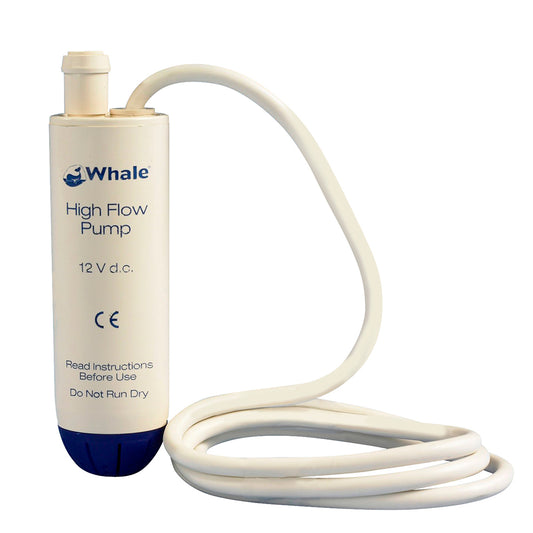 Whale Marine GP1652 High Flow 12V Submersible Electric Galley Pump for Marine Kitchens