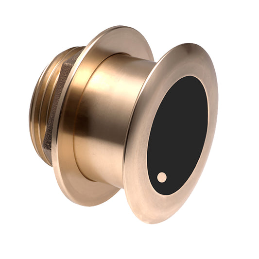 Airmar B175L 20 CHIRP Bronze Thru-Hull Transducer with 1kW Power for Depth and Temperature Measurement