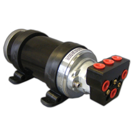 Octopus Autopilot Pump Type 3 - Adjustable Reversing 12V for Up to 30 Cubic Inches Cylinder