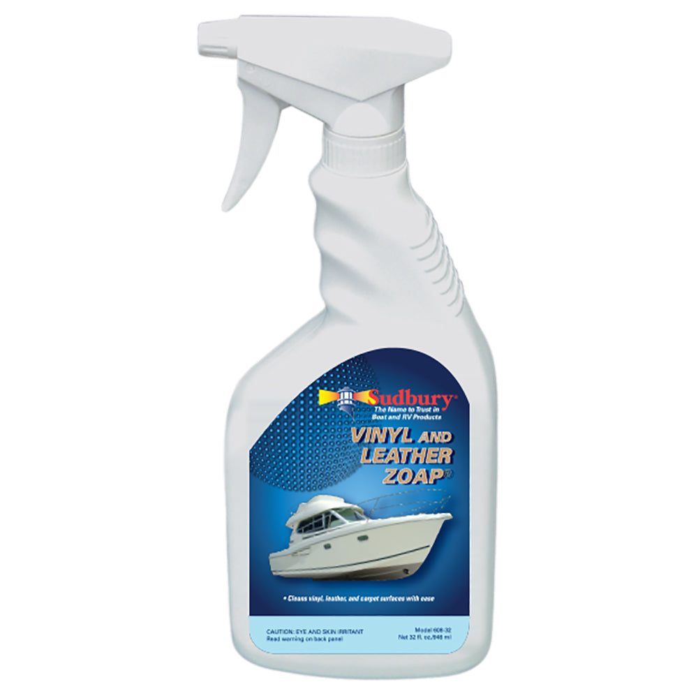 Sudbury Vinyl & Leather Zoap Cleaner Spray, 32 oz, Part Number 608-32