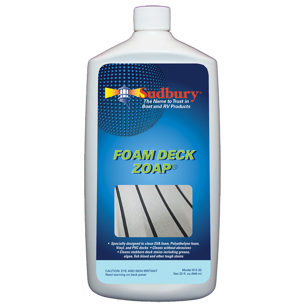 Sudbury Foam Deck Zoap Cleaner, 32 oz, Part Number 812-32