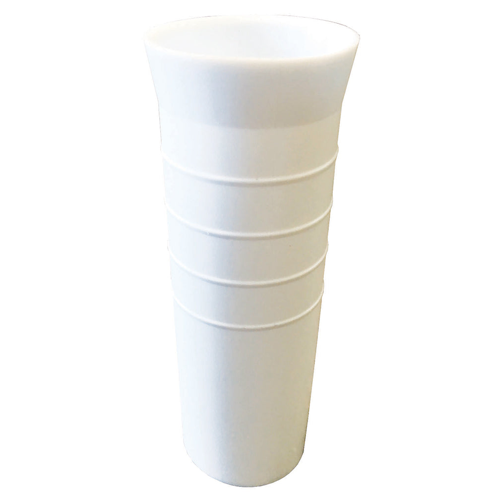 Tigress 88152-3 8-1/2-Inch Ribbed Replacement Vinyl Insert Liner for Aluminum Weld-On Rod Holders, White