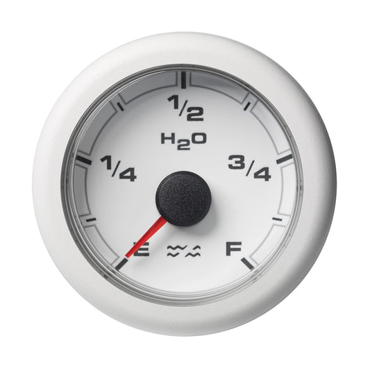 Veratron 52MM OceanLink Waste Water Gauge with White Dial and Bezel - EasyLink Serial Connection