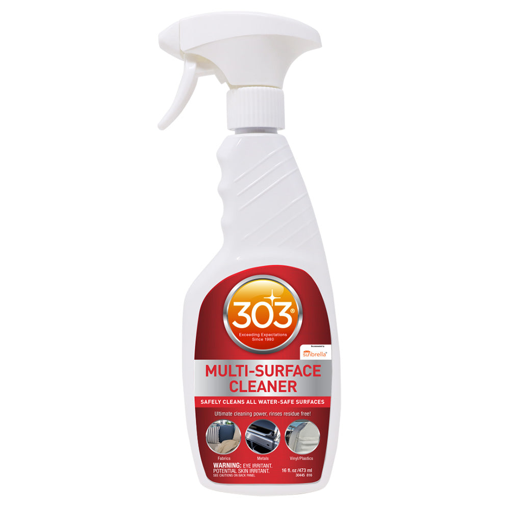303 Multi-Surface Cleaner 16 oz, Stain Remover for Water-Safe Surfaces, Part Number 30445