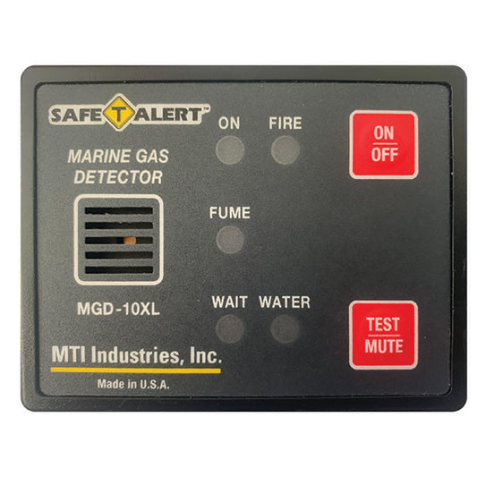Safe-T-Alert MGD-10XL Gas Vapor, Fire & Bilge Water Alarm - Black Surface Mount