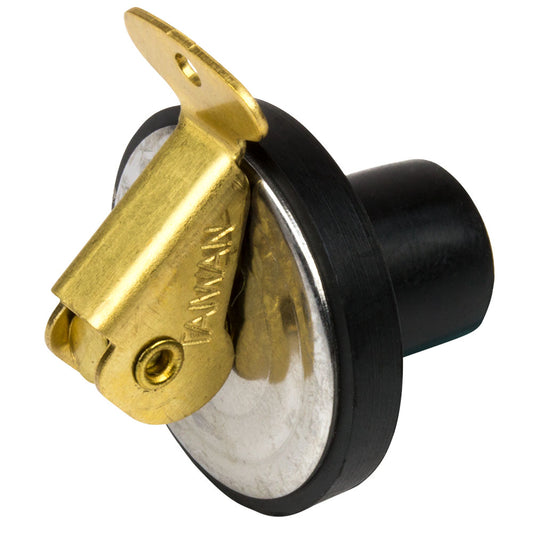 Sea-Dog Brass Baitwell Plug - 1/2 inch Leak-Proof Marine Seal