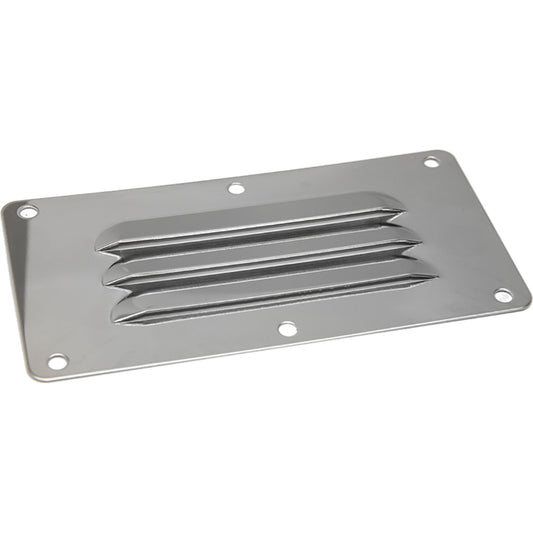 Sea-Dog 331390-1 Stainless Steel Louvered Vent for Cabin Doors, Lockers and Dock Boxes