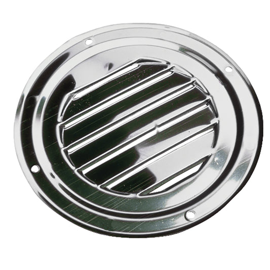 Sea-Dog Stainless Steel Round Louvered Vent - 5-Inch Air Intake and Ventilation Solution