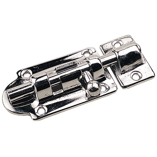 Sea-Dog Chrome Finish Barrel Bolt - 2-7/8 Inch for Secure Doors, Gates & Cabinets