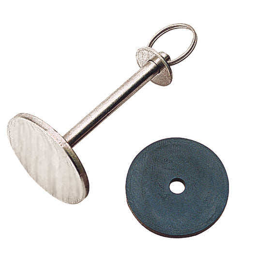 Sea-Dog Hatch Cover Pull & Gasket - Durable Marine Access Hatch Handle with Rubber Seal and Stainless Steel Washer