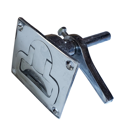 Sea-Dog Hatch Handle Latch, Chrome-Plated Brass, 222435-1