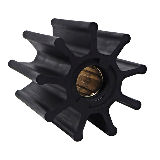 Albin Group Premium Impeller Kit 95 x 25 x 88.8mm – 9 Blade with Spline Insert for Marine Pumps