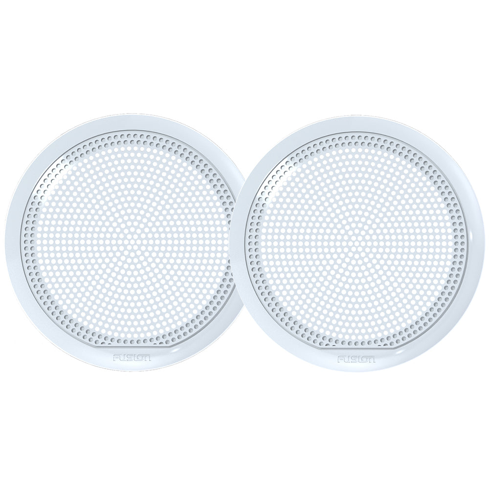 Fusion EL-X651W White 6.5-Inch Classic Grill Covers for EL Series Marine Speakers