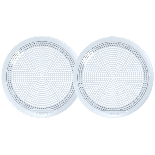 Fusion EL-X651W White 6.5-Inch Classic Grill Covers for EL Series Marine Speakers