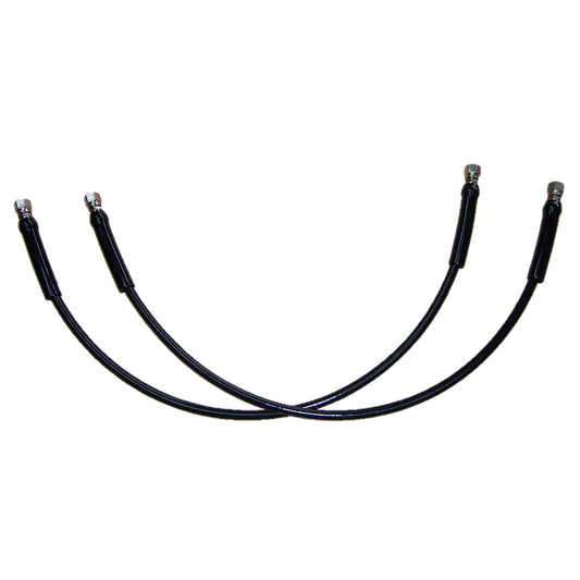 Uflex USA Hydraulic Hose Kit 4' Pair with ORFS Fittings and Bend Restrictors