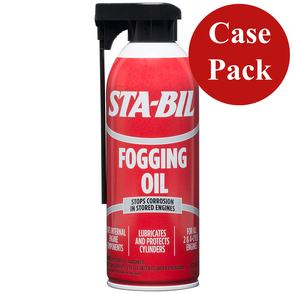 STA-BIL Fogging Oil 12 oz Aerosol, Case of 6, Part Number 22001CASE