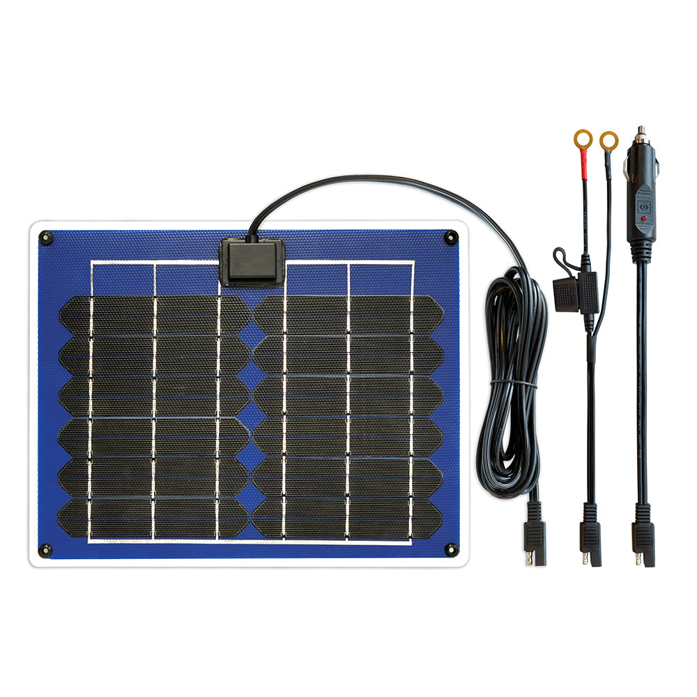 Samlex America SC-10 10W Portable Solar Battery Maintainer for 12V Vehicles
