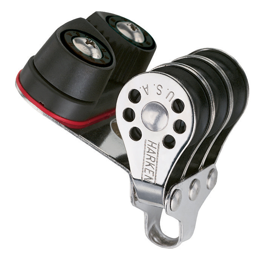 Harken 22mm Triple Micro Block with Cam Cleat, Part 230