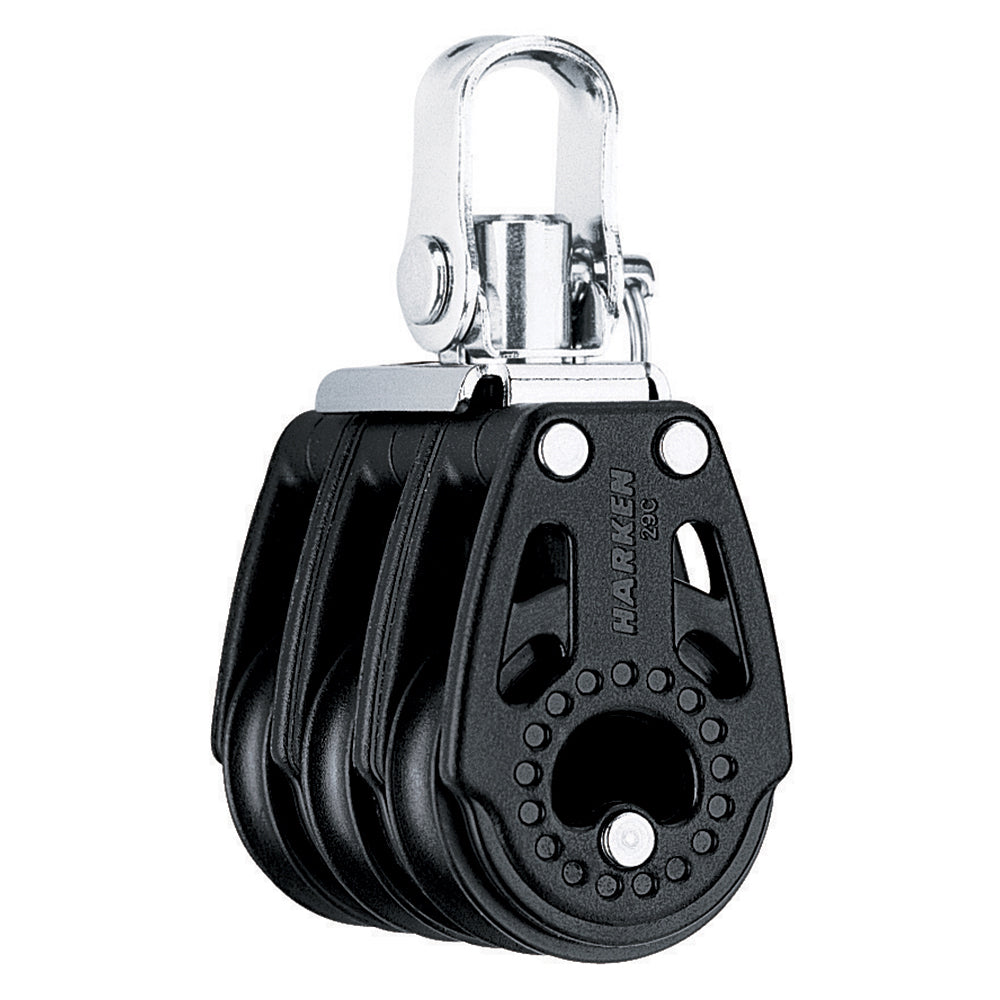 Harken 29mm Triple Carbo Air Block with Swivel, Part 344