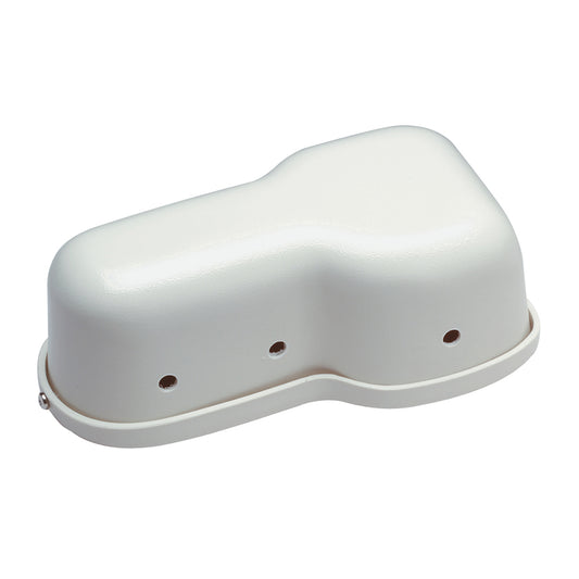 Marinco 33025 MRV Wiper Motor Cover, White ABS Plastic