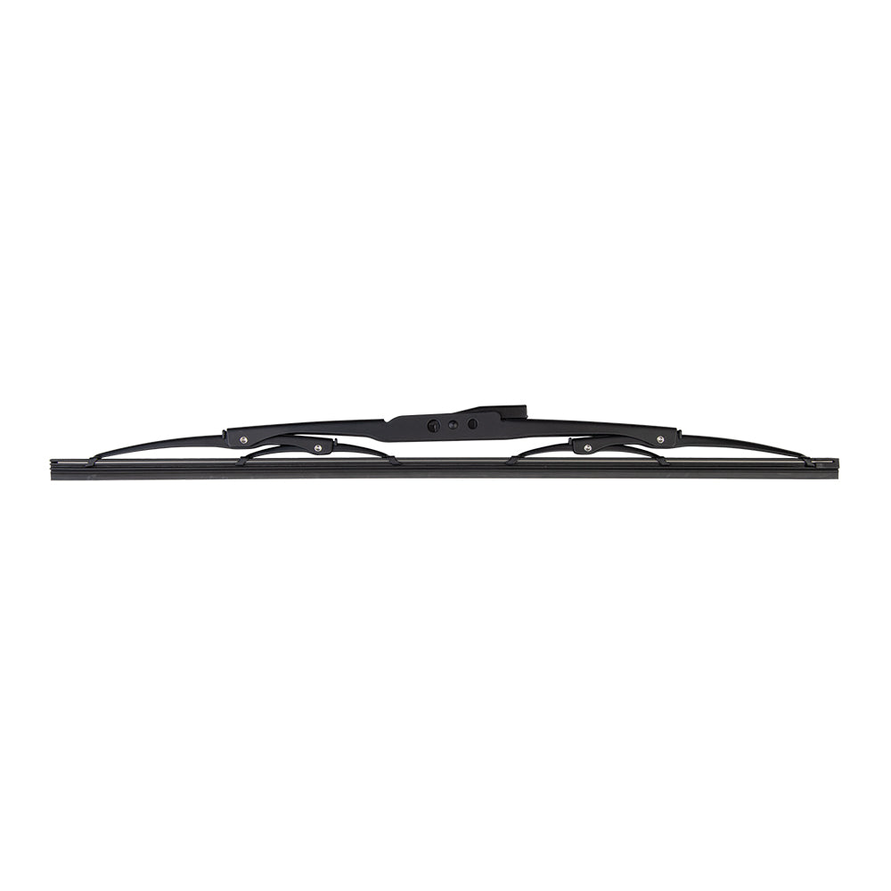 Marinco Deluxe Stainless Steel Wiper Blade, Black, 16-Inch, Part 34016B