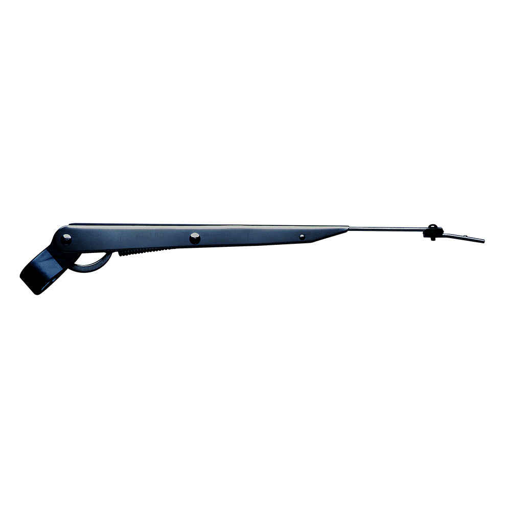 Marinco 33014A Deluxe Stainless Steel Wiper Arm, Black, Single, 14–20 Inch