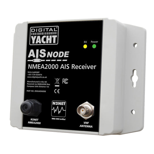 Digital Yacht AISnode NMEA 2000 Boat AIS Class B Receiver for Marine Navigation