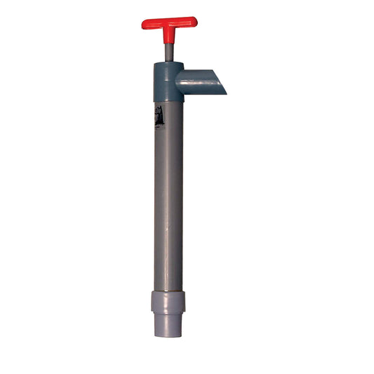 Beckson Marine Pontoon 15-Inch Pump with Flexible Foot and Tapered Collar — Part Number 315FPX