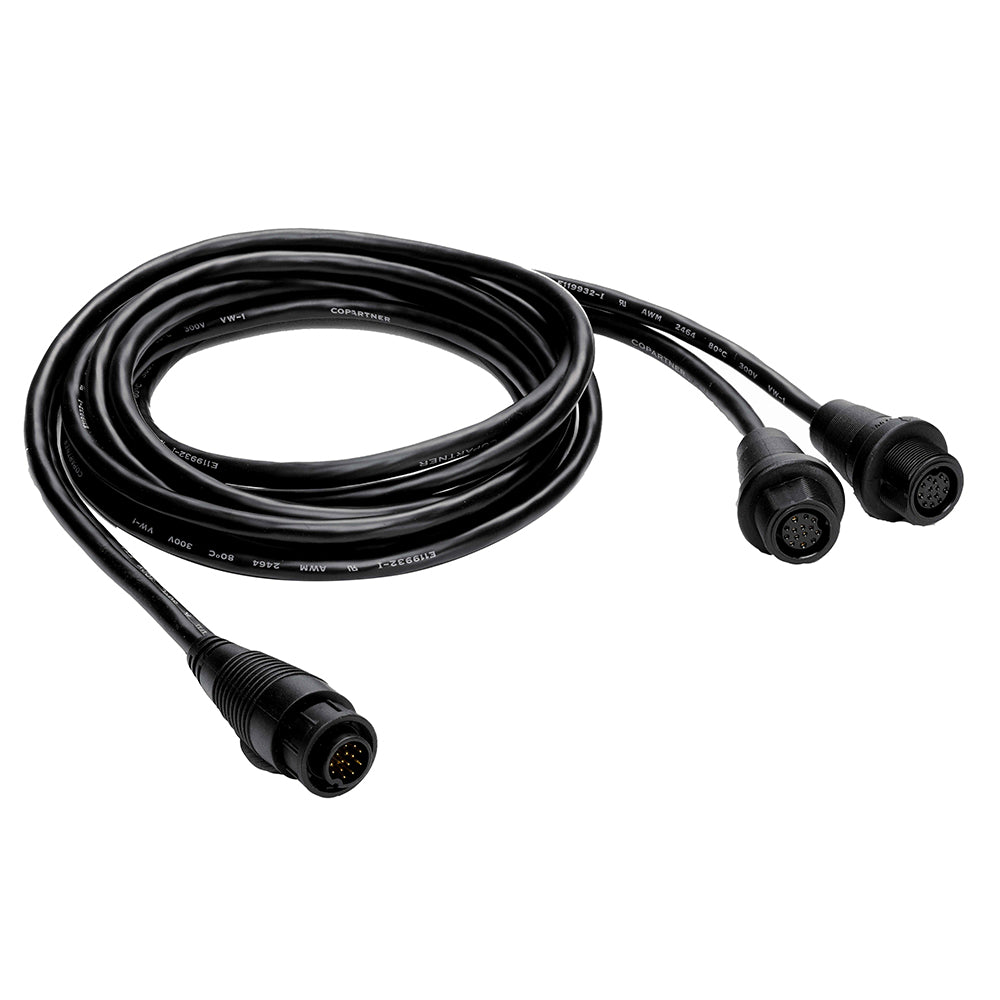 Humminbird 14-M360-2DDI-Y Mega 360 and 2D/MDI 14-Pin Y-Cable for Fish Finders